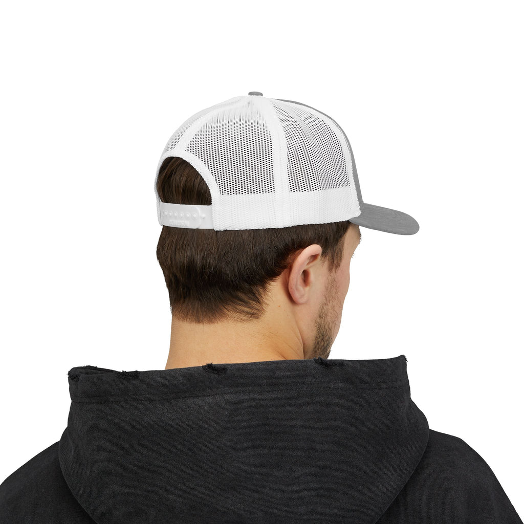 Lamp+Light Snapback Trucker Hat — Masculine Logo Edition